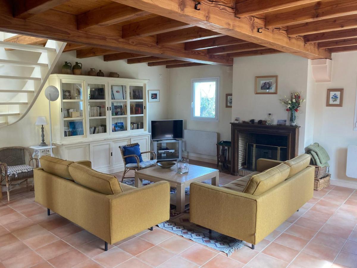Charmante Maison A Sauzon Avec Grand Jardin, Proche Commerces Et Plage - Fr-1-418-82 Εξωτερικό φωτογραφία