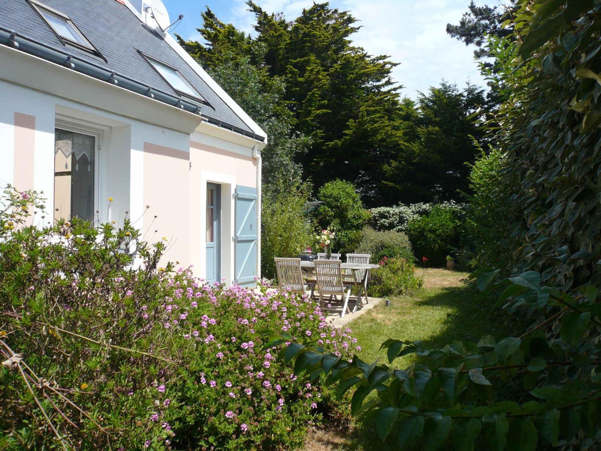 Charmante Maison A Sauzon Avec Grand Jardin, Proche Commerces Et Plage - Fr-1-418-82 Εξωτερικό φωτογραφία